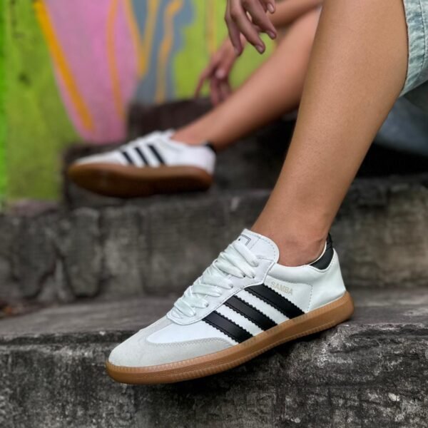 ADIDAS SAMBA BLANCO NEGRO - Image 2